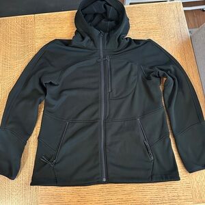 Black lululemon fleece Jacket size 12